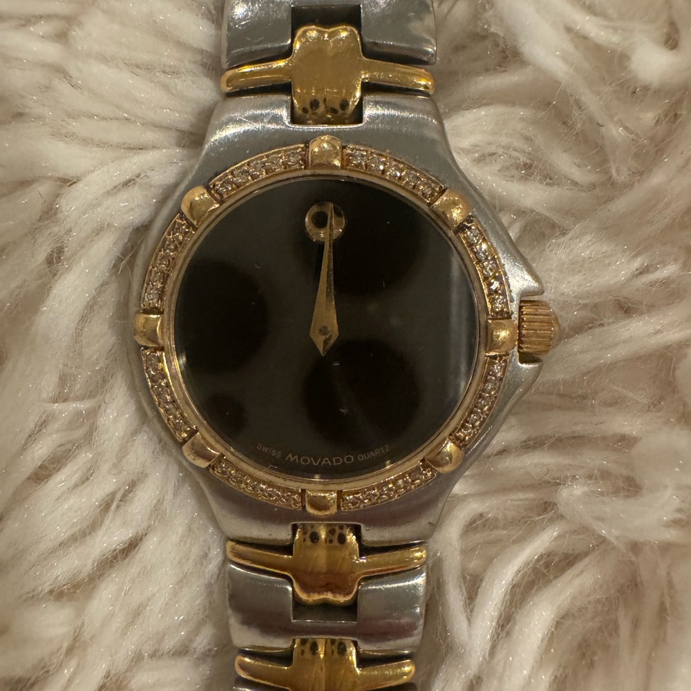 AUTHENTIC Movado Women's Two-Tone Watch